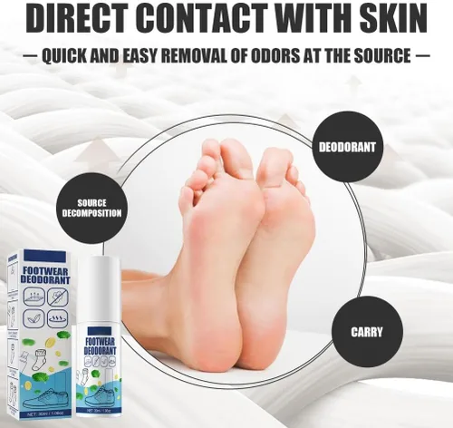 Miniatura 9 de GOTOTOP Spray para zapatos de pies, olor natural para pies y zapatos, se mantiene todo el día, perfecto para atletas y usuarios casuales (1)