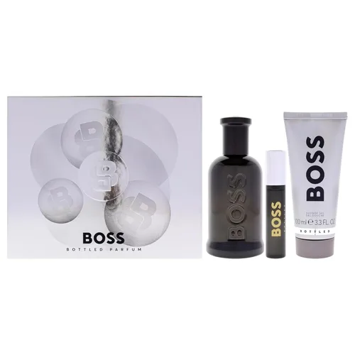 Miniatura 12 de Hugo Boss Perfume embotellado - Colonia Woody Ambery para hombre - Con notas de cuero, Orris y madera - Fragancia de larga duración