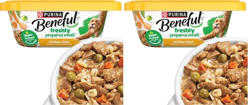 Miniatura 13 de Comidas preparadas Purina Beneful, comida para perro, paquete surtido, 10 onzas Tubo, paquete de 8