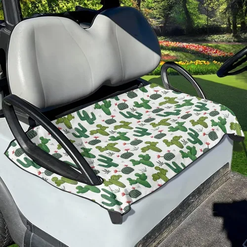 Miniatura 18 de Accesorios para carrito de golf, protector de toalla de asiento de carrito de golf, protector de toalla decorativo anti-caliente, para coche club