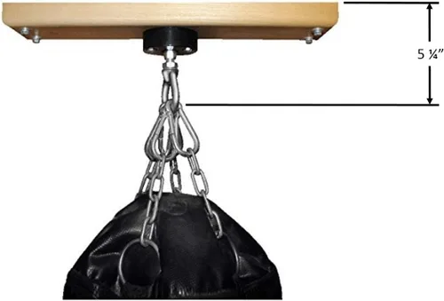 Miniatura 4 de Bolsa para golpear pesada (para boxear) con montaje para colgar " El Silenciador