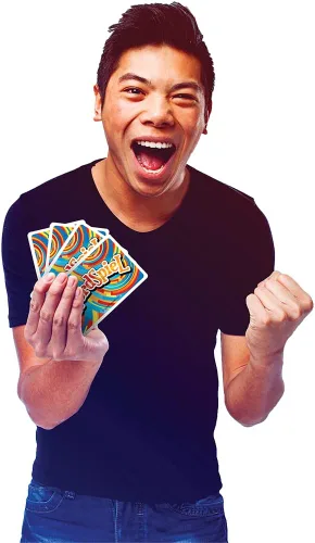 Miniatura 5 de Set WordSpiel — Juego de cartas — Crea una palabra usando parte de la palabra anterior — Juego de mesa para noche de diversión familiar — Para