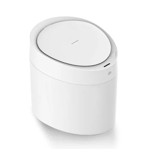 TOWNEW T AIR ONE Bote de Basura Inteligente, Bote de Basura Automático de 2.6 Galones con Auto-Sellado y Auto-Cambio, Basurero Recargable Activado