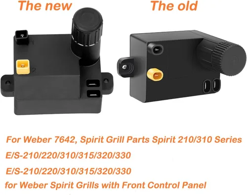 Miniatura 2 de Pieza de repuesto para encendedor de parrilla de 2 salidas para Weber 7642, DHLG-12 AAA para Weber Spirit E/S-210/220/310/315/320/330 Series Kit
