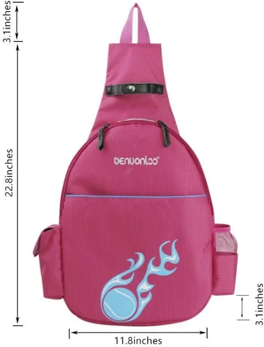 Miniatura 2 de Klau mochila para raquetas de tenis Rojo rosa