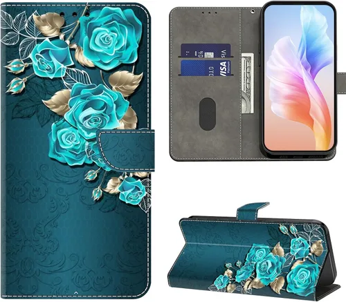 Miniatura 9 de Funda para Samsung Galaxy S22, cartera Flip Folio lindo 3D pintado de dibujos animados PU Funda de cuero PU para niñas mujeres ranuras para tarjetas