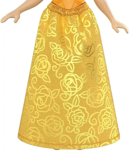 Miniatura 5 de Mattel Disney Princesses, muñeca Belle articulada de 3.5 in, 3 años y +, HLW78