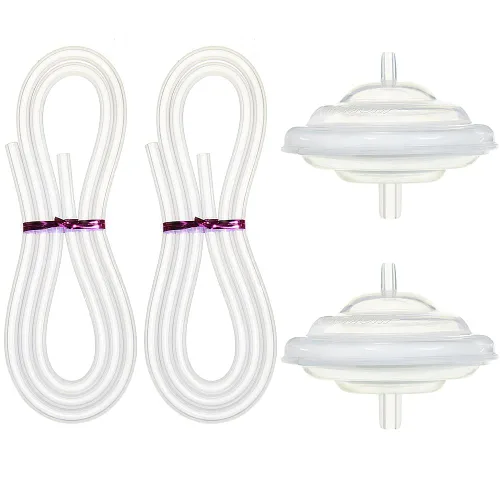 PumpMom-us Protector de reflujo y tubo para Spectra, piezas de repuesto para extractor de leche Spectra S1 Spectra S2 Spectra 9 Plus (no accesorios