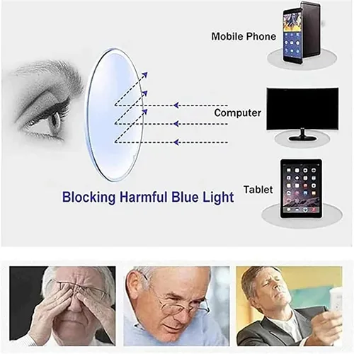 Miniatura 3 de Gafas de lectura progresivas antiazules de alta dureza Sapphire 2023 de doble uso lejano y cercano