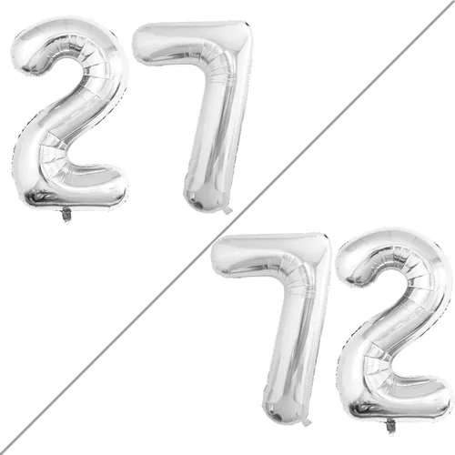 Miniatura 188 de Goer, conjunto de globos de papel aluminio para decoraciones de cumpleaños, globos de las letras de feliz cumpleaños y de números Oro