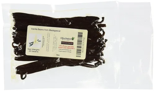 Miniatura 2 de Cápsulas orgánicas de vainilla de Madagascar – Frijoles enteros de Bourbon-Madagascar para hornear – Cocinar – Sin OMG – Kosher – Grado A – 3 granos