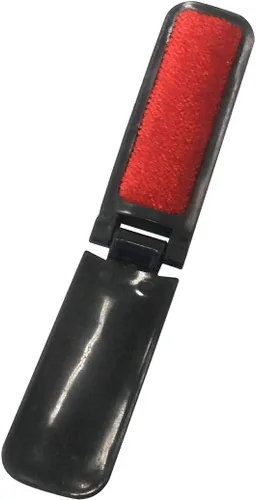 Miniatura 6 de GARASANI Paquete de 3 cepillos de plástico portátiles y plegables para ropa, removedor de pelo de mascotas, herramienta de limpieza manual para Negro