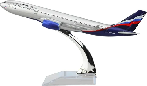 24-Hours Aeroflot-Russian Airlines Aeroflot-Russian Airlines Airbus A330 Modelos de aviones Die-cast 1:400