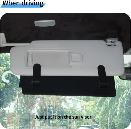 Miniatura 4 de Portaplacas portátil para discapacitados para auto - Protector ultra transparente para portaplacas de discapacitados con asa y funda - Portaplacas