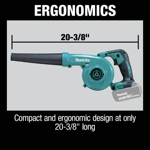 Miniatura 7 de Makita XBU05Z 18V LXT® Soplador inalámbrico de iones de litio, solo herramienta Verde azulado