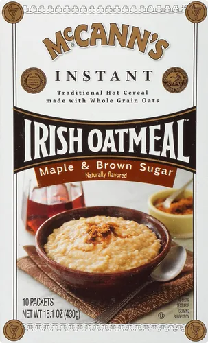 Miniatura 10 de McCann's Avena instantánea irlandesa, paquete de variedad de tres sabores, 10 paquetes