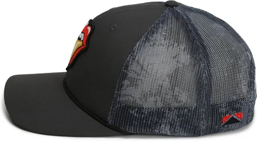 Miniatura 5 de Paramount Outdoors Lengua de trucha Pesca con mosca Trucha Marrón Trucha 6 paneles Tapa de cuerda Gorra de pesca con mosca