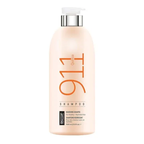 Miniatura 10 de Biotop Professional 911 Champú de quinua para mujeres y hombres, champú nutritivo sin sulfato con aceite de argán, fabricado con proteína de quinua