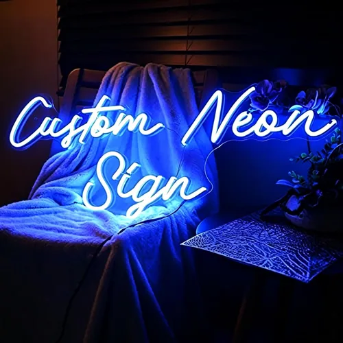 Miniatura 9 de Letreros de neón personalizados, letrero de neón personalizado para boda, dormitorio, regalo de fiesta de cumpleaños, letrero de luz LED grande
