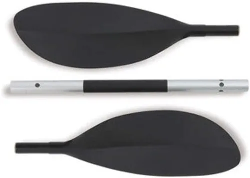 Miniatura 3 de Kids Kayak Paddle for River Tubing and Water Adventures Double-Sided Oars Ideal for Young Paddlers or on River Runs, Lakes, and Streams Negro