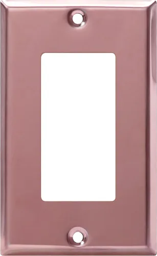 Miniatura 11 de ENERLITES Placa decorativa de pared metálica para interruptor o tomacorriente, cubierta de tomacorriente de acero inoxidable, resistente a