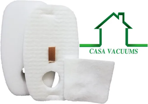 Miniatura 5 de Casa Vacuums - Repuesto para Shark Rocket DuoClean HV380 - HV380W - HV381 - HV382 - HV383 HV384Q - Kit de filtro de espuma + fieltro, compatible