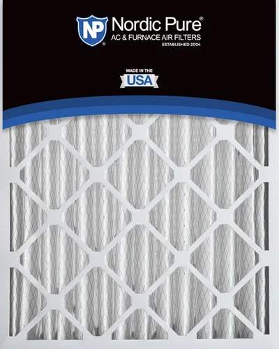 Miniatura 5 de Nordic Pure 20x25x4 (19_1/2 x 24_1/2 x 3_5/8) Filtros de aire plisados MERV 8, paquete de 2