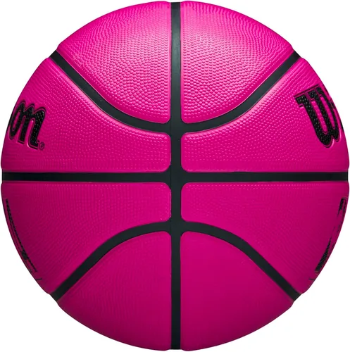 Miniatura 4 de Wilson NBA DRV Baloncesto para exteriores con bomba, color rosa, tamaño 6-28.5 pulgadas