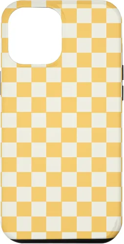 Miniatura 25 de Funda con patrón clásico de cuadros amarillo para iPhone 11