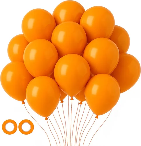 Miniatura 148 de Voircoloria - Globos azul bebé claro, paquete de 66 globos de 12 pulgadas de látex para fiestas para niños y niñas, para cumpleaños, baby shower, 16