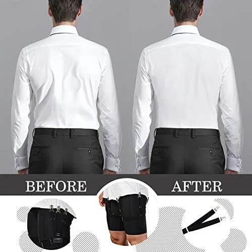 Miniatura 2 de Correas de liga elásticas ajustables para camisa de hombre