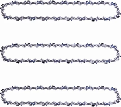 Miniatura 6 de Paquete de 3 Cadenas de Motosierra de 10 Pulgadas CW-R40 Paso LP 3/8" Calibre .043" 40 Eslabones de Transmisión, Repuesto de Cadena de Sierra