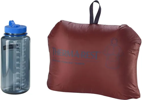 Miniatura 5 de Therm-a-Rest Honcho Poncho Down Manta de Camping Vestible Borgoña