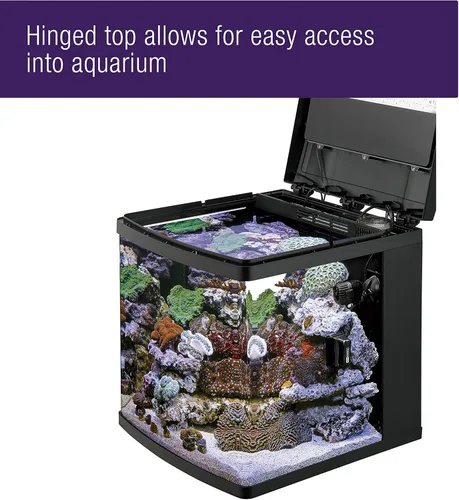 Miniatura 3 de Coralife BioCube, kit de acuario, tanque nano, iluminación LED personalizable, para ambientes de agua salada y agua dulce, 16 galones