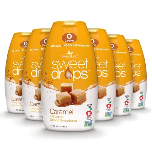 Miniatura 16 de SweetLeaf Sweet Drops - Edulcorante líquido de stevia saborizado, extracto de stevia, cero calorías, sin gluten, apto para dieta cetogénica, sin