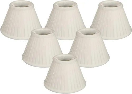 Miniatura 30 de Royal Designs, Inc. Pantalla plisada Empire CS-111BG, color beige, 2,5 x 5 x 4,25