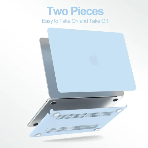 Miniatura 5 de G JGOO Funda protectora de plástico mate compatible con MacBook Air de 15 pulgadas M4 A3241 M3 A3114 M2 A2941, M4, A3241, M2, A2941, versión 2025