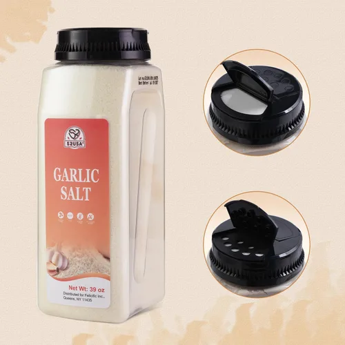 Miniatura 3 de 52USA Sal de ajo 39 onzas (2.4 lbs), sal de ajo a granel, sal molida fina, sin MSG añadido, sin OMG, kosher, sin gluten, sal sabrosa para sopas