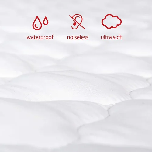 Miniatura 3 de Sábana impermeable para colchón de 4 mamás Playard, niños empacar y jugar, protector de funda de colchón para 4moms Breeze Plus Playard & Breeze GO