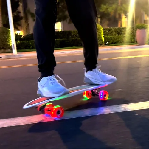 Miniatura 7 de Surfskate - Patineta para niños, patineta de surf, patineta, rueda delantera que gira fácilmente para niños, gran potencia de bombeo, camiones