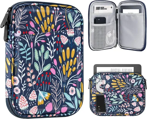 Miniatura 13 de TiMOVO Funda protectora para tablet de 6 a 7 pulgadas para libros electrónicos Paperwhite/Colorsoft Signature Edition, funda protectora con bolsillo