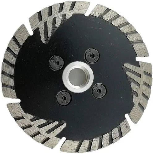 Miniatura 7 de DT-DIATOOL Hoja turbo de diamante de 4 pulgadas para cortar hormigón de mármol de granito con dientes de protección inclinados