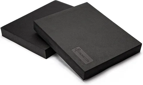 Miniatura 7 de StrongTek Almohadilla de equilibrio de espuma extra ancha para terapia física, 19 x 15.8 x 2.4 pulgadas, almohadilla de espuma TPE de alta densidad