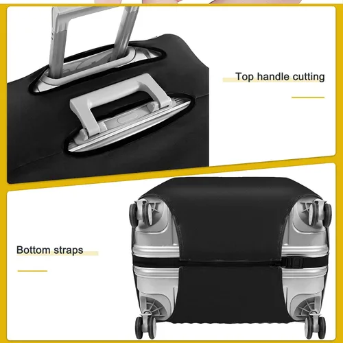 Miniatura 7 de Cubierta protectora de equipaje de PVC, protector de cubierta de maleta transparente,Funda protectora de equipaje transparente para maleta
