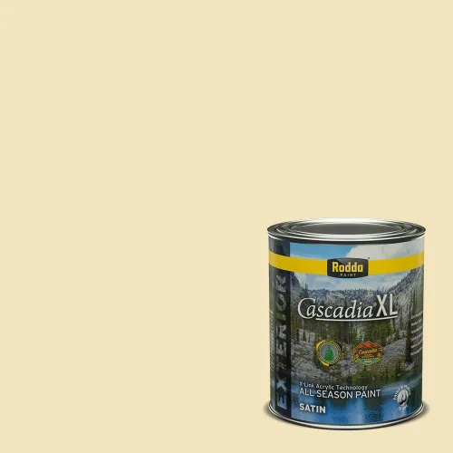 Miniatura 197 de Rodda Paint CASCADIA XL Pintura e imprimación satinada exterior en uno, cuarto de galón, otoño niño