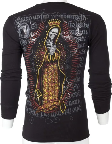 Miniatura 6 de Archaic by Affliction - Camisa térmica para hombre, color negro, Negro