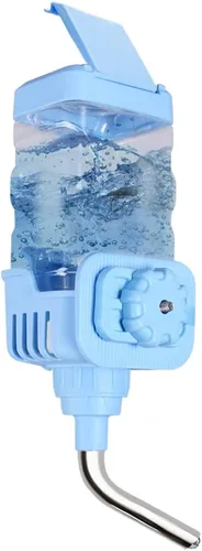 Miniatura 10 de Dispensador de agua Vannon para animales pequeños para jaula, botella de agua de 30oz para autoalimentación en jaula para conejo, chinchilla, hurón