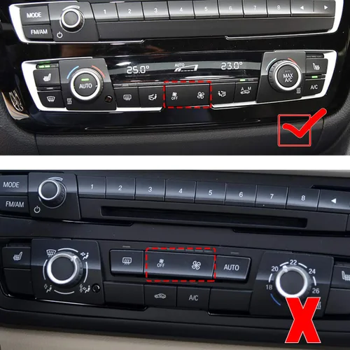 Miniatura 2 de Jaronx Para BMW A/C Panel de control de clima ventilador botón de velocidad de reemplazo, apto para BMW 1' F20/F21,2' F22/F23,3' F30/F31/F34/F35,4
