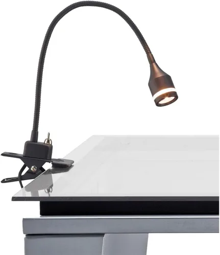 Miniatura 9 de Adesso 3218-01 Prospect - Lámpara de escritorio LED de 11 a 18 pulgadas, color negro, compatible con salida inteligente