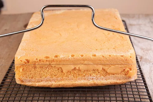 Miniatura 5 de Mrs. Anderson's Baking Cortador y nivelador de pastel de 2 hilos ajustable, acero inoxidable, plata
